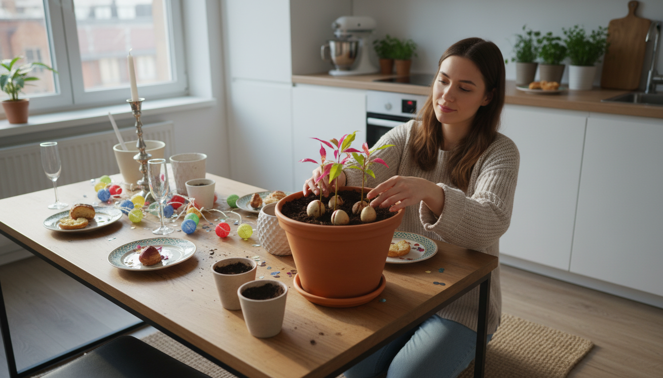 découvrez comment planter des noyaux festifs après le dessert et obtenez une mini forêt rose éclatante en seulement un mois. un guide simple pour une touche naturelle et colorée chez vous.