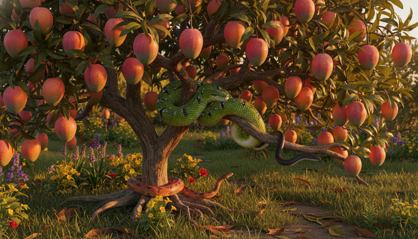 découvrez pourquoi cet arbre fruitier au parfum envoûtant peut attirer des serpents dans votre jardin et comment protéger votre espace extérieur.