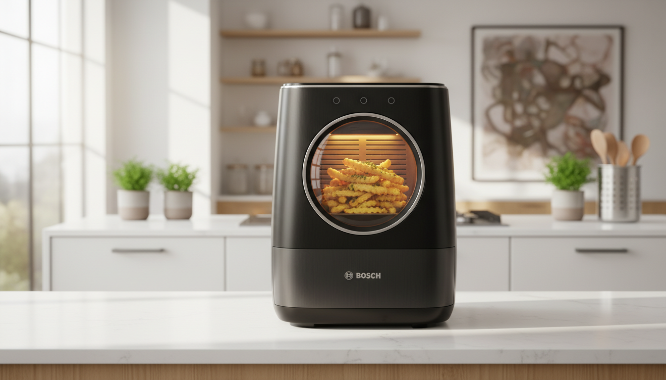 découvrez la friteuse bosch maf671b0 xxl, sans huile, alliant performance intelligente et saveurs gourmandes pour des repas sains et délicieux.