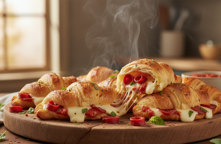 découvrez nos croissants apéro saveur pizza, une explosion de saveurs à chaque fournée pour régaler vos papilles et surprendre vos invités.