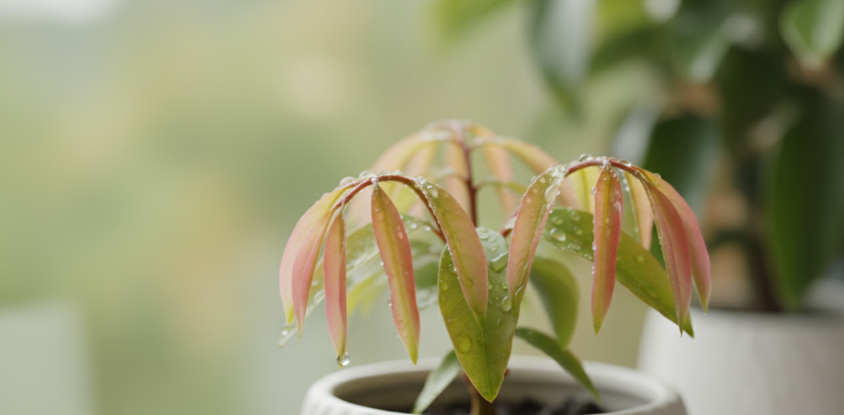 découvrez comment ce fruit festif se transforme en une forêt rose spectaculaire en seulement un mois grâce à ses noyaux soigneusement conservés dans votre dessert.