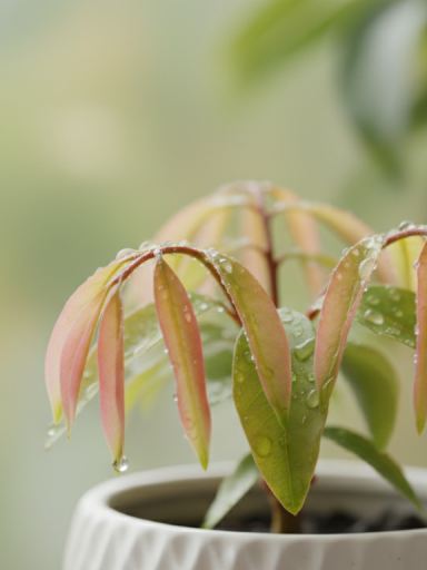 découvrez comment ce fruit festif se transforme en une forêt rose spectaculaire en seulement un mois grâce à ses noyaux soigneusement conservés dans votre dessert.