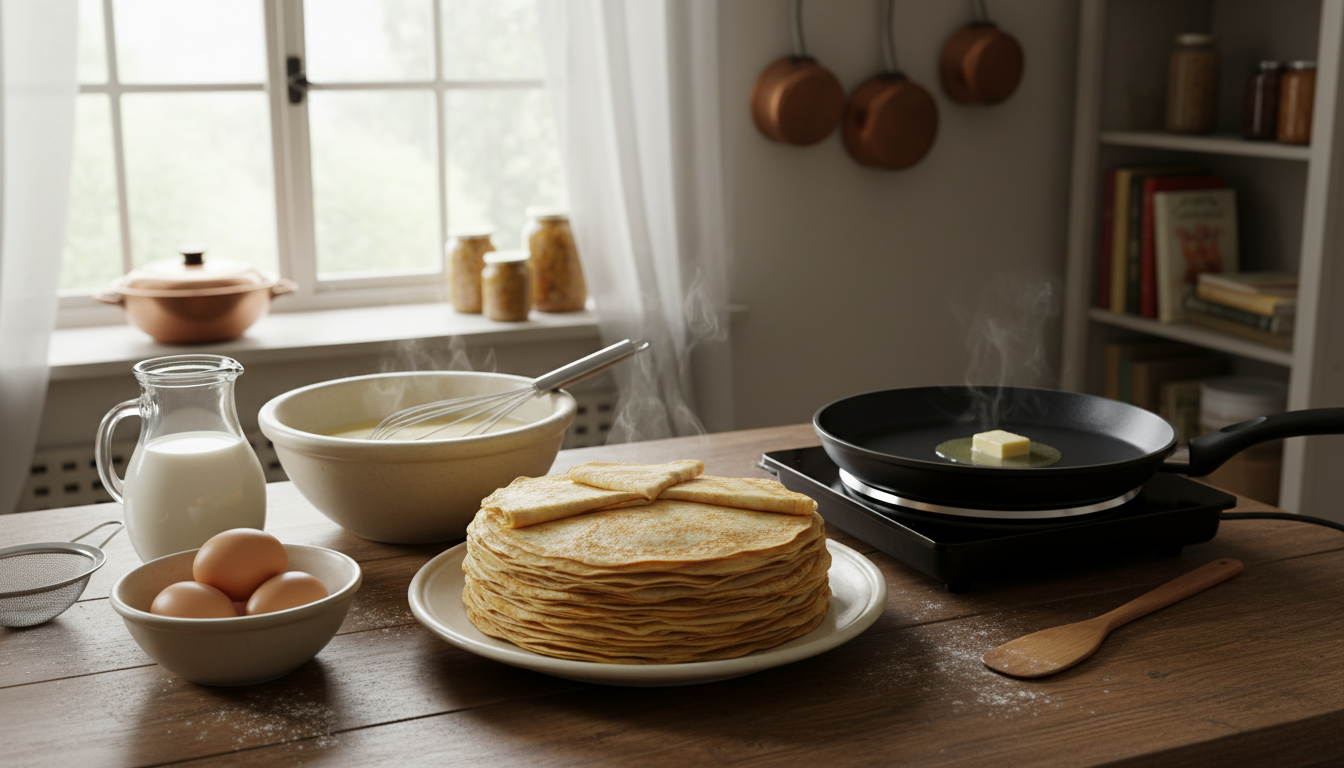 découvrez notre guide complet pour réussir vos crêpes à tous les coups avec des recettes faciles et conseils pratiques. parfait pour des crêpes délicieuses à chaque fois !
