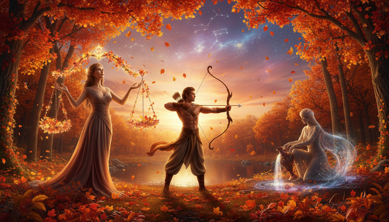 selon un astrologue, trois signes du zodiaque connaîtront un automne exceptionnel rempli de découvertes inédites. découvrez lesquels profiteront pleinement de cette saison unique.