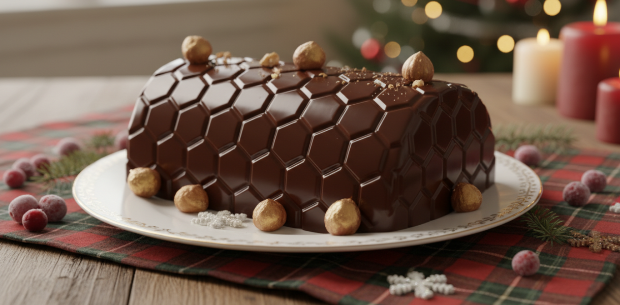 découvrez le moule à bûche « instant » de scrap cooking, l'outil idéal pour réaliser facilement des desserts festifs élégants et délicieux en un instant.