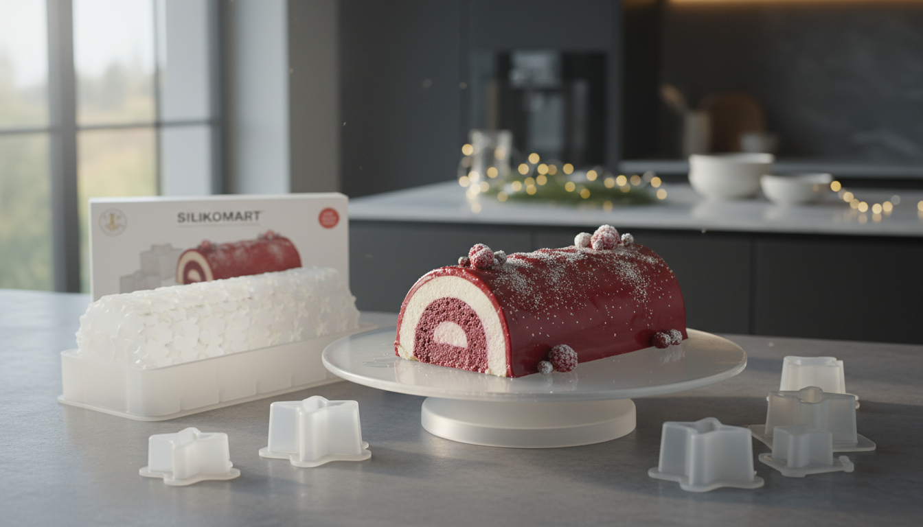 découvrez le kit silikomart starlight bûche, l'innovation 3d qui transforme vos desserts en œuvres d'art gourmandes, faciles à réaliser et impressionnantes.