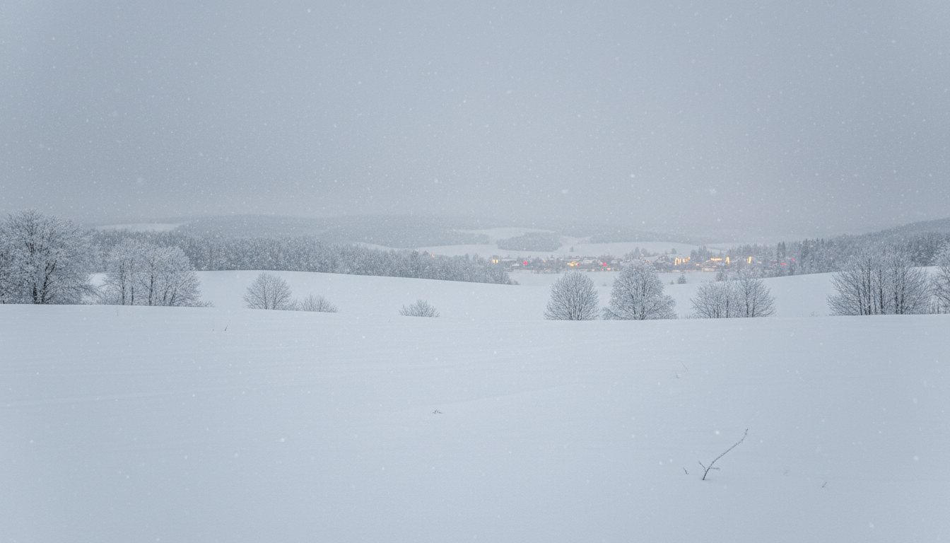 entre noël et le nouvel an, préparez-vous à une vague de froid intense accompagnée d'un retour notable de la neige en plaine, promettant des paysages hivernaux saisissants et des conditions météorologiques rigoureuses.