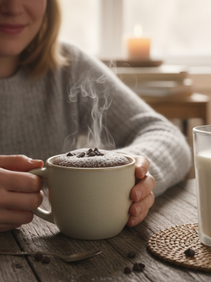découvrez notre recette ultra simple de gâteau moelleux au micro-ondes, réalisé avec seulement 3 ingrédients. prêt en quelques minutes pour un dessert rapide et délicieux !