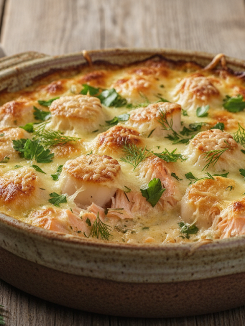 découvrez notre recette facile et gourmande de gratin de saumon et saint-jacques pour un festin délicieux sans complications.