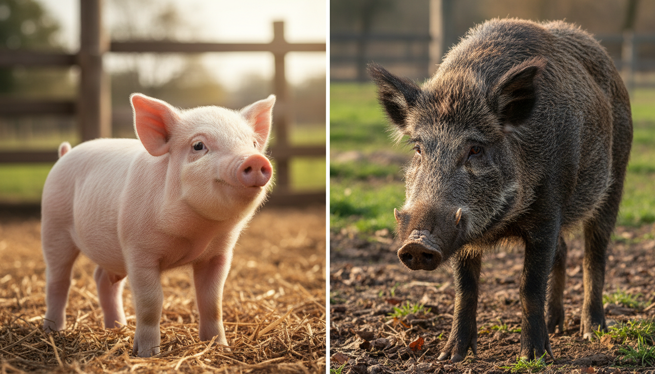découvrez la subtile et fascinante distinction entre un porc et un cochon, une différence méconnue qui change tout.