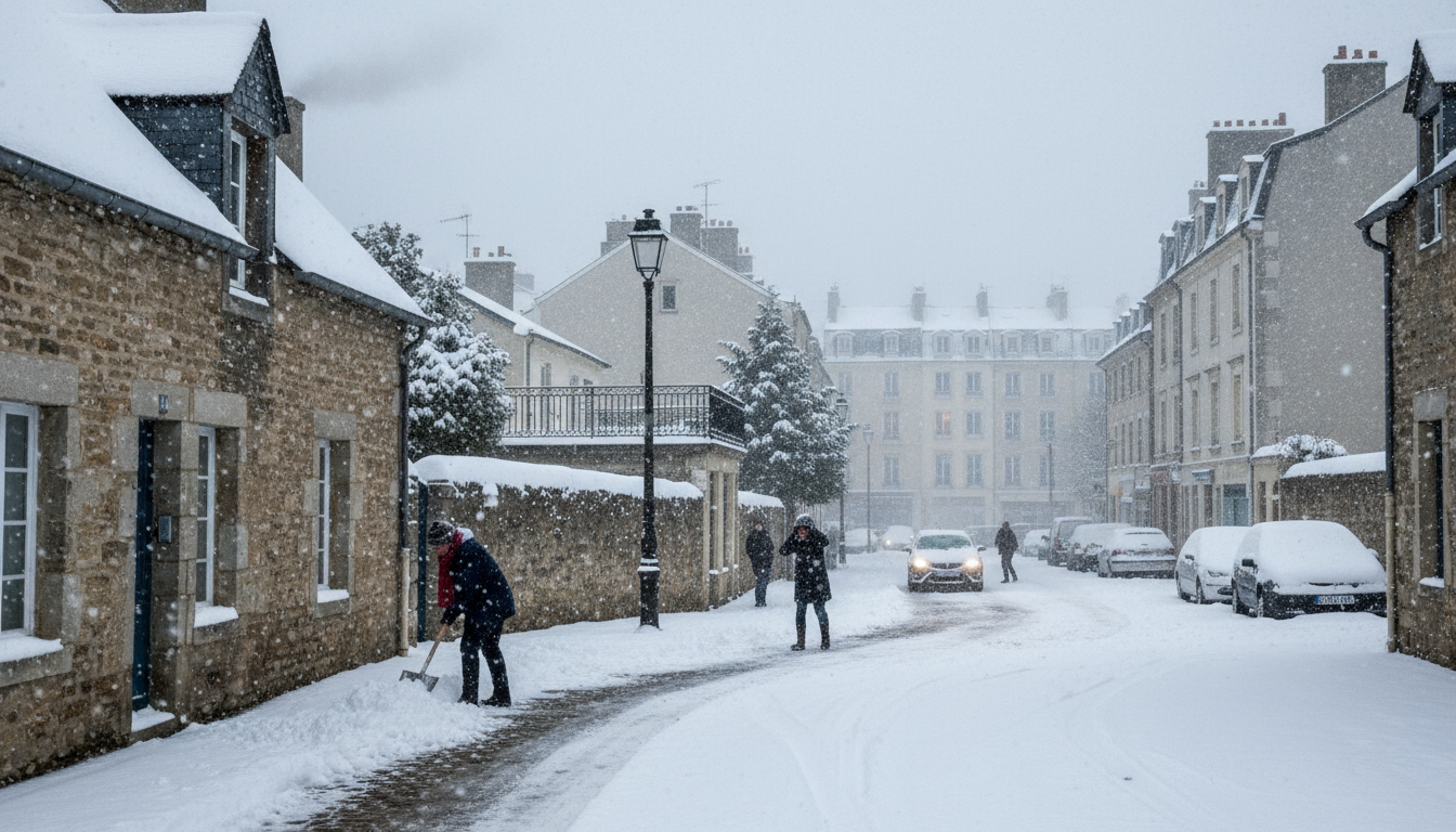 météo france prévoit des chutes de neige importantes pouvant atteindre 18 cm dans plusieurs régions. restez informés et préparez-vous aux conditions hivernales à venir.