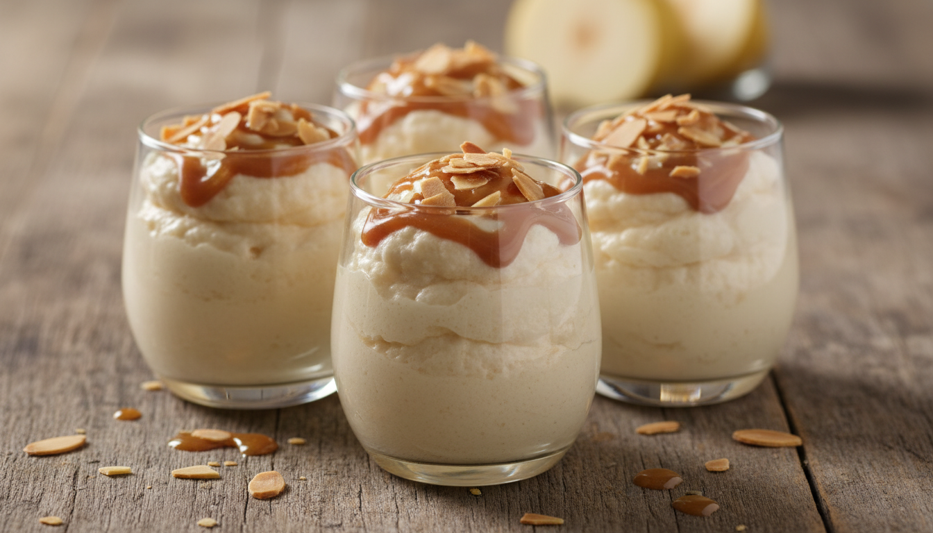 découvrez notre mousse légère à la poire, un dessert gourmand et facile à préparer qui ravira vos papilles en toute simplicité.