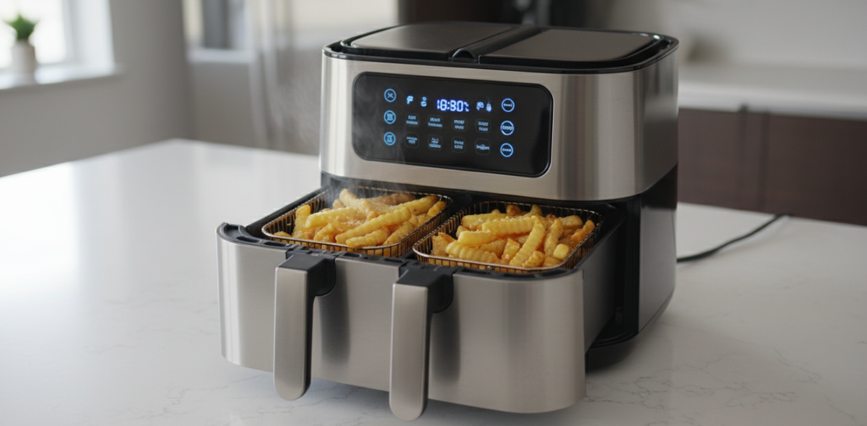 découvrez la ninja foodi flexdrawer 10, la friteuse innovante à double compartiment de 4l offrant une cuisson flexible et rapide pour des repas savoureux en un rien de temps.