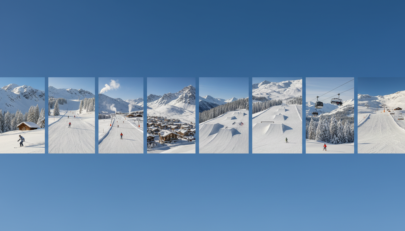 préparez un noël magique dans les 7 stations de ski où la neige fraîche promet des moments inoubliables. découvrez où profiter pleinement de la poudreuse cette semaine !