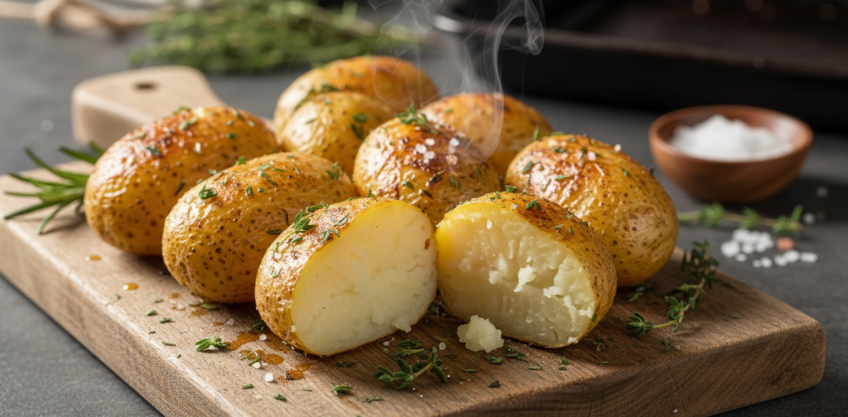 découvrez le secret infaillible pour des pommes de terre au four croustillantes à chaque fois. astuces simples et conseil de cuisson pour des résultats parfaits et gourmands.