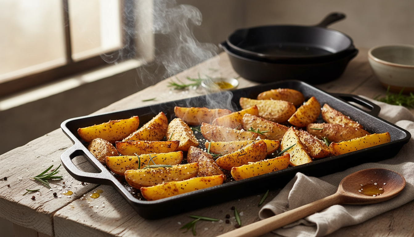 découvrez le secret simple pour des pommes de terre au four avec une croûte ultra croustillante à chaque cuisson. astuces faciles et résultats gourmands garantis !