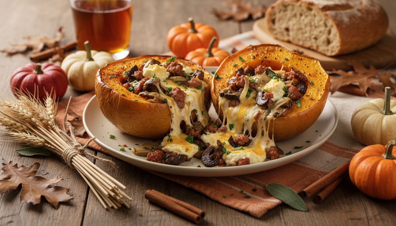 découvrez notre recette automnale de potimarron farci, simple à réaliser et pleine de saveurs, parfaite pour réchauffer vos repas de saison.