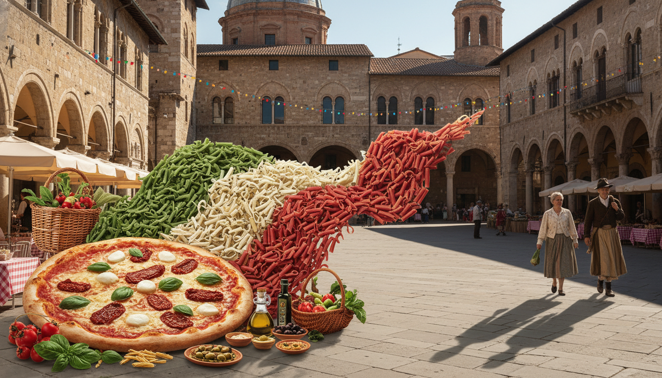 découvrez comment les pizzas et pâtes se transforment en symboles forts du nationalisme italien, mêlant culture culinaire et identité nationale.