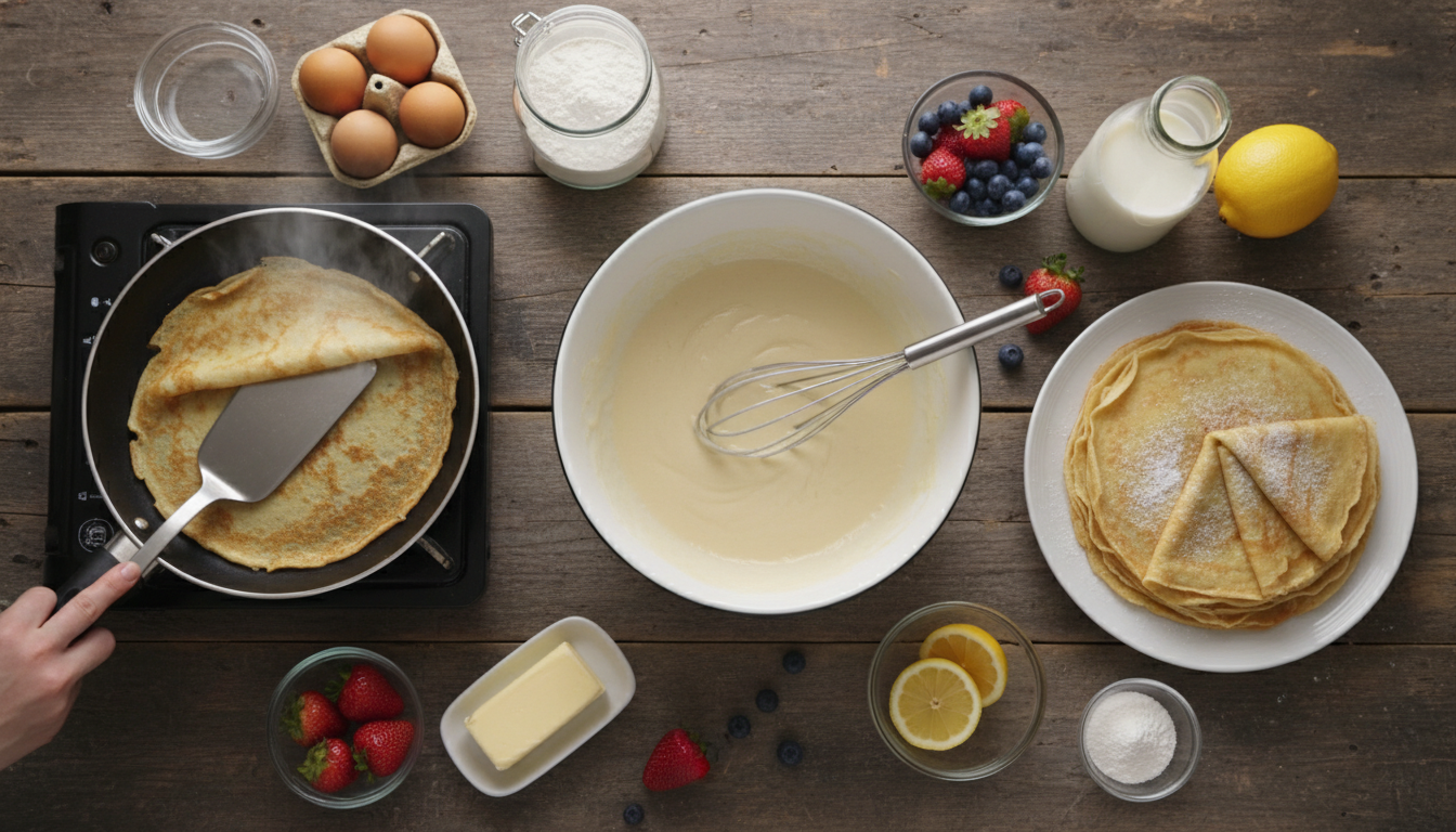 découvrez notre guide complet pour maîtriser toutes les techniques de la recette de crêpe, astuces et conseils pour des crêpes parfaites à chaque fois.