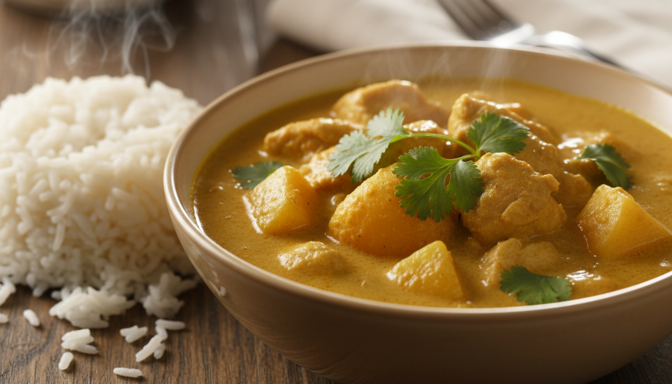 découvrez notre recette de curry de poulet léger, un plat sain et savoureux, parfait pour allier gourmandise et bien-être à chaque repas.