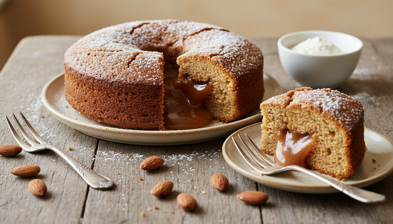 découvrez la recette gourmande du gâteau fondant aux amandes sans gluten de mercotte, un dessert délicieux et facile à réaliser pour régaler toute la famille.