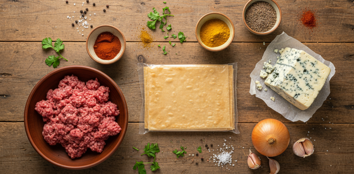 découvrez notre recette audacieuse de samoussas au bœuf et fromage bleu, l'apéritif parfait pour surprendre et ravir vos papilles avec des saveurs originales et gourmandes.