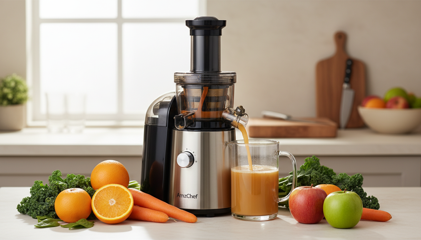 découvrez notre analyse complète de l'extracteur de jus amzchef, alliant performance et praticité pour des jus frais et savoureux au quotidien.