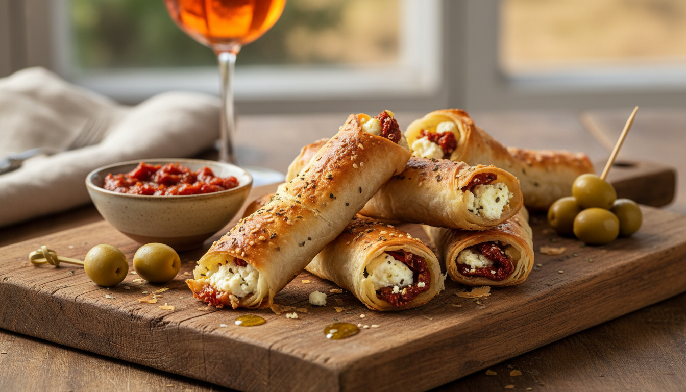 découvrez nos roulés ultra croustillants prêts en seulement 10 minutes, parfaits pour un apéro express qui surprendra et ravira vos invités.