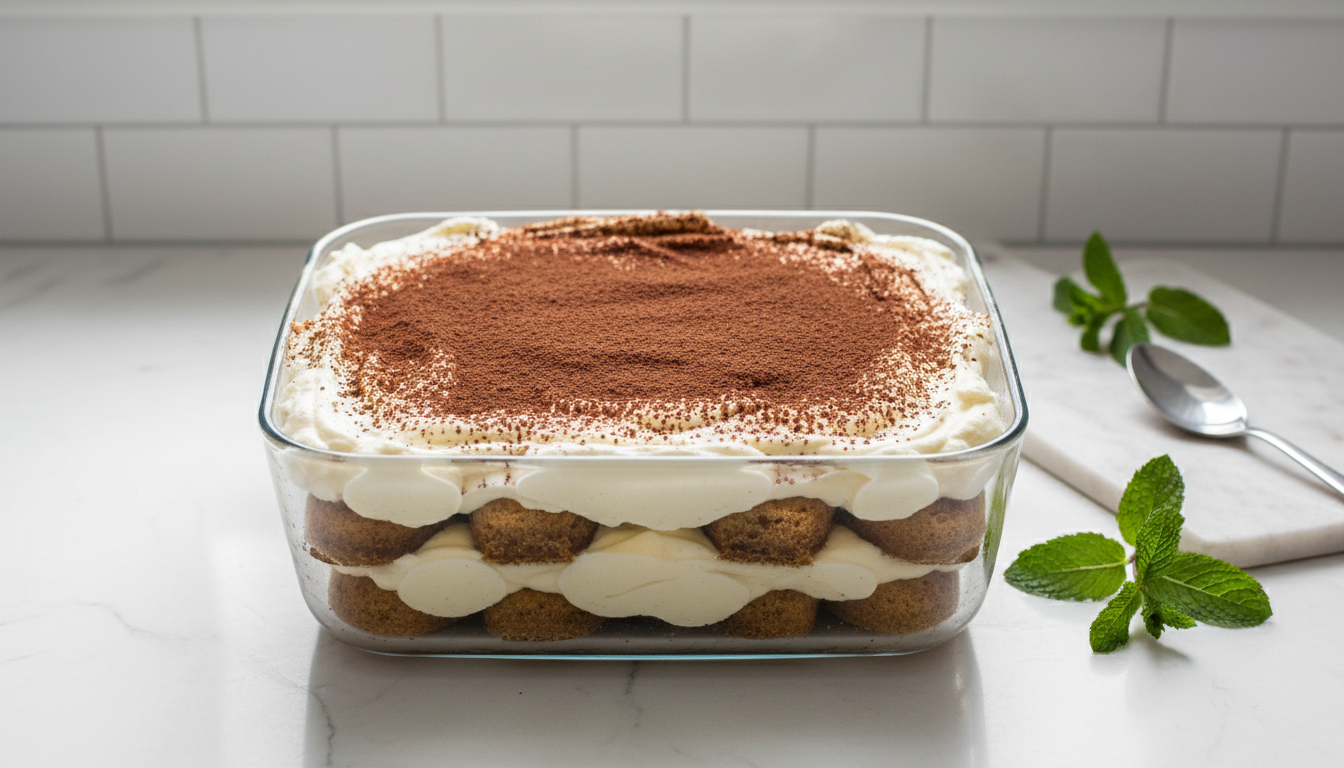 découvrez comment alléger votre tiramisu maison en remplaçant le mascarpone par un ingrédient secret pour diviser les calories par deux sans sacrifier le goût.