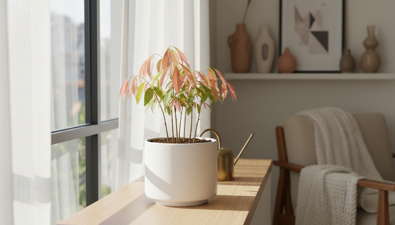 découvrez comment le noyau d’un fruit festif se transforme en une forêt rose miniature en seulement un mois grâce à ce processus naturel étonnant et rapide.