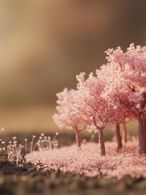 découvrez comment le noyau d'un fruit festif se transforme en une magnifique forêt rose miniature en seulement un mois, un phénomène naturel étonnant à ne pas manquer.