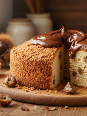 découvrez la recette facile de la crème de marrons pour un gâteau fondant, moelleux et croustillant à la fois, parfait à réaliser chez vous.