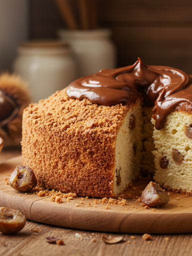 découvrez la recette facile de la crème de marrons pour un gâteau fondant, moelleux et croustillant à la fois, parfait à réaliser chez vous.