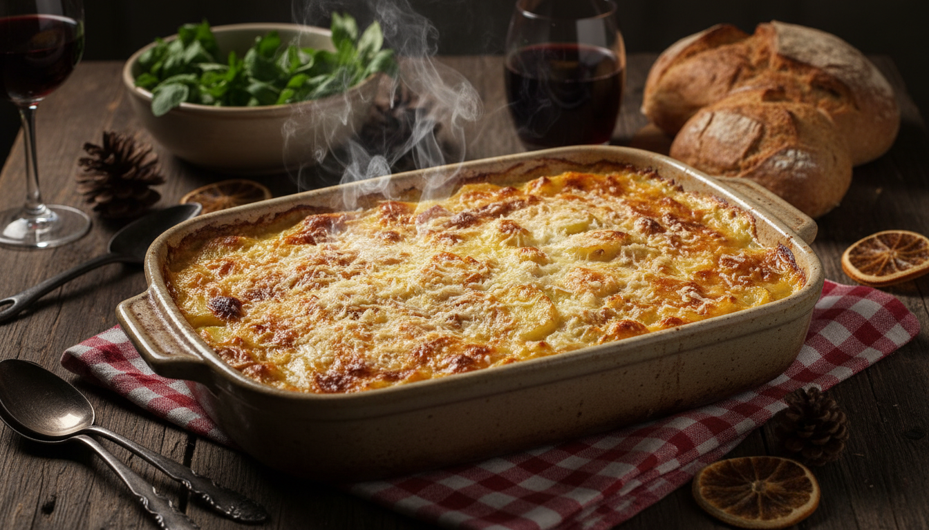 savourez un gratin italien irrésistible, parfait pour réchauffer vos soirées d’hiver avec gourmandise et succès garanti.