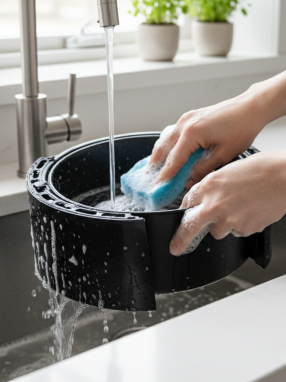 découvrez la friteuse à air double cuve xl ninja 9,5l, alliant puissance et grande capacité pour préparer facilement des repas savoureux, croustillants et sains pour toute la famille.