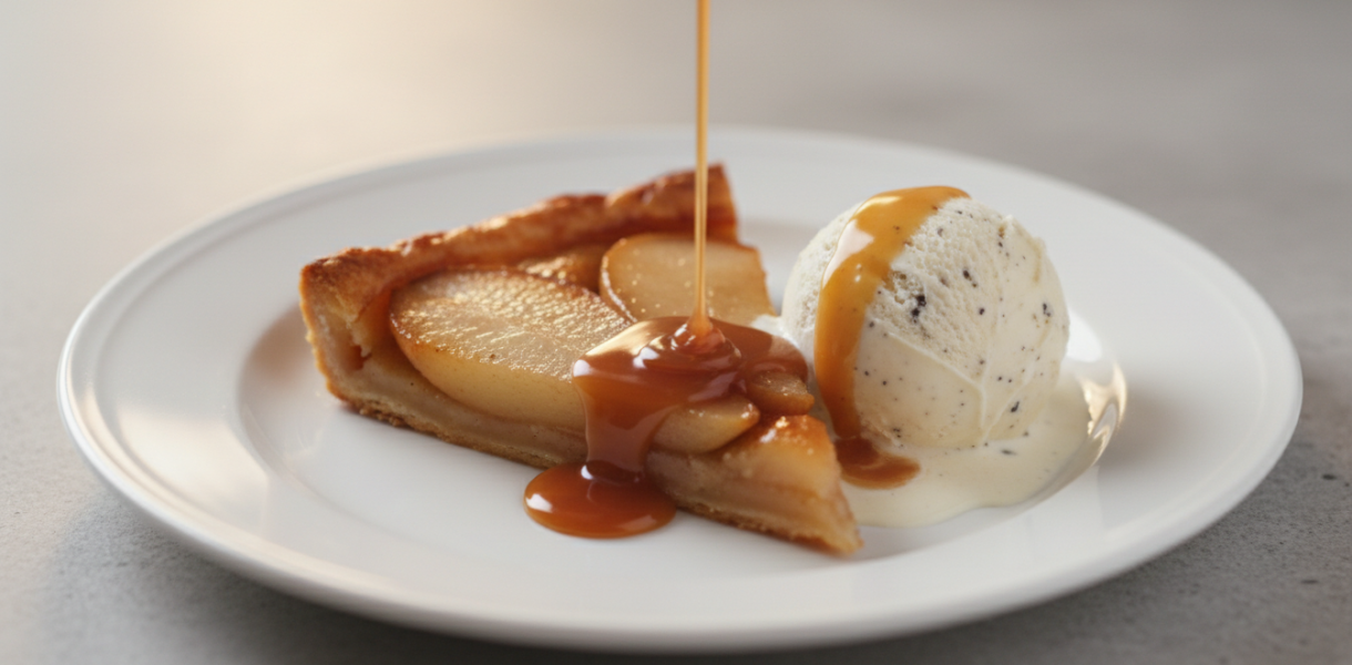 découvrez notre recette rapide et gourmande de tarte tatin poire vanille, une douceur fondante et irrésistible pour toutes les envies sucrées.