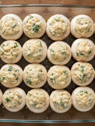 savourez des champignons fondants à l'ail et fines herbes, gratinés pour un apéro chaud, croustillant et gourmand. une recette simple et délicieuse pour régaler vos invités.