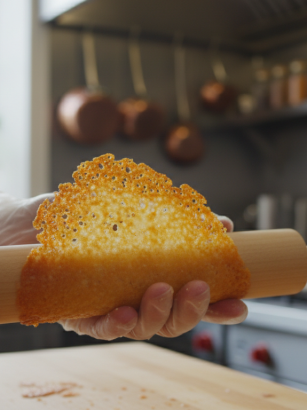 découvrez nos tuiles croustillantes au gouda, carottes et cumin, un apéritif gourmand et savoureux parfait pour partager des moments conviviaux.