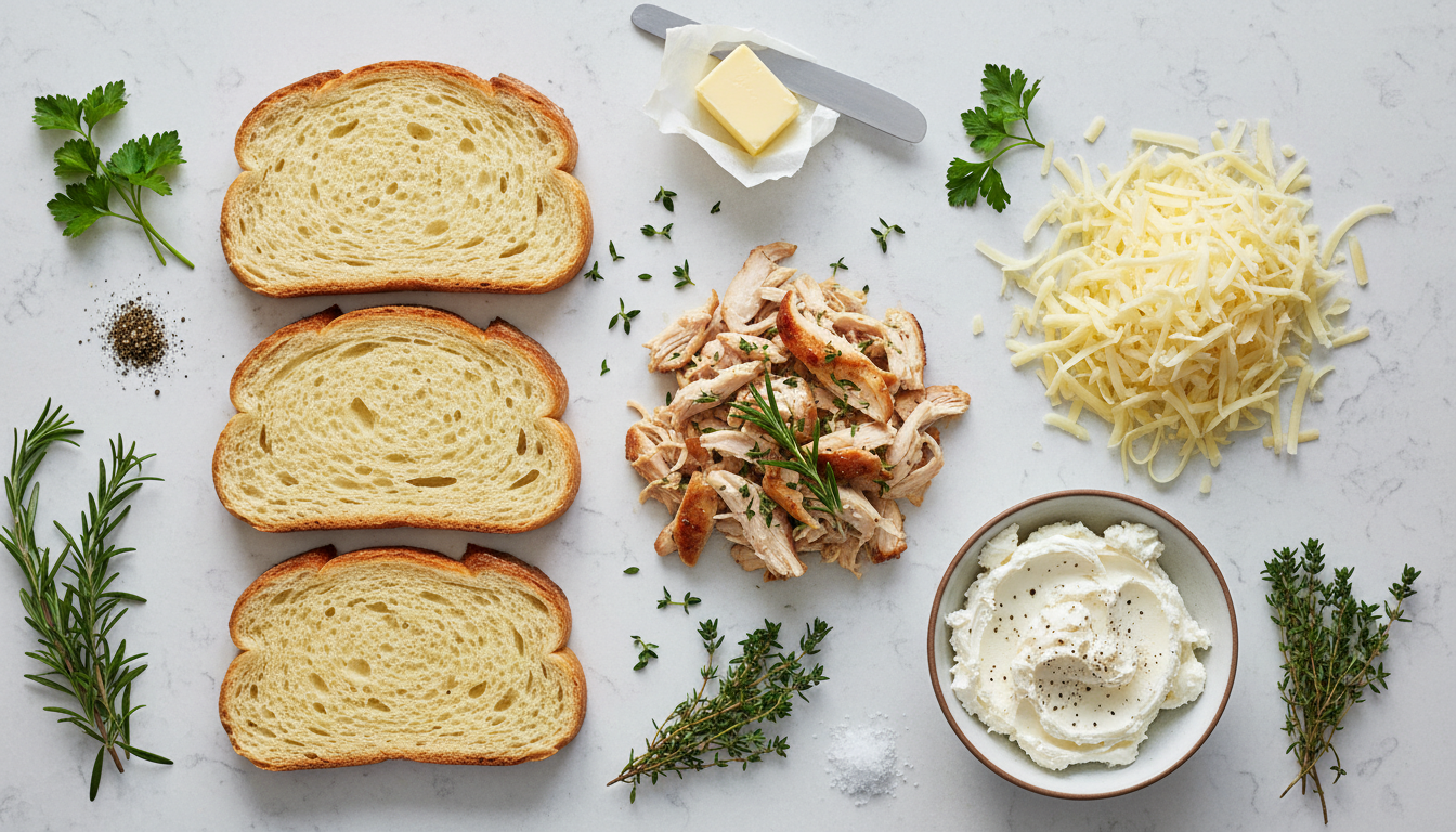 découvrez notre recette express de croque-monsieur au poulet et fromage frais, savoureuse et facile à préparer pour un repas rapide et gourmand.