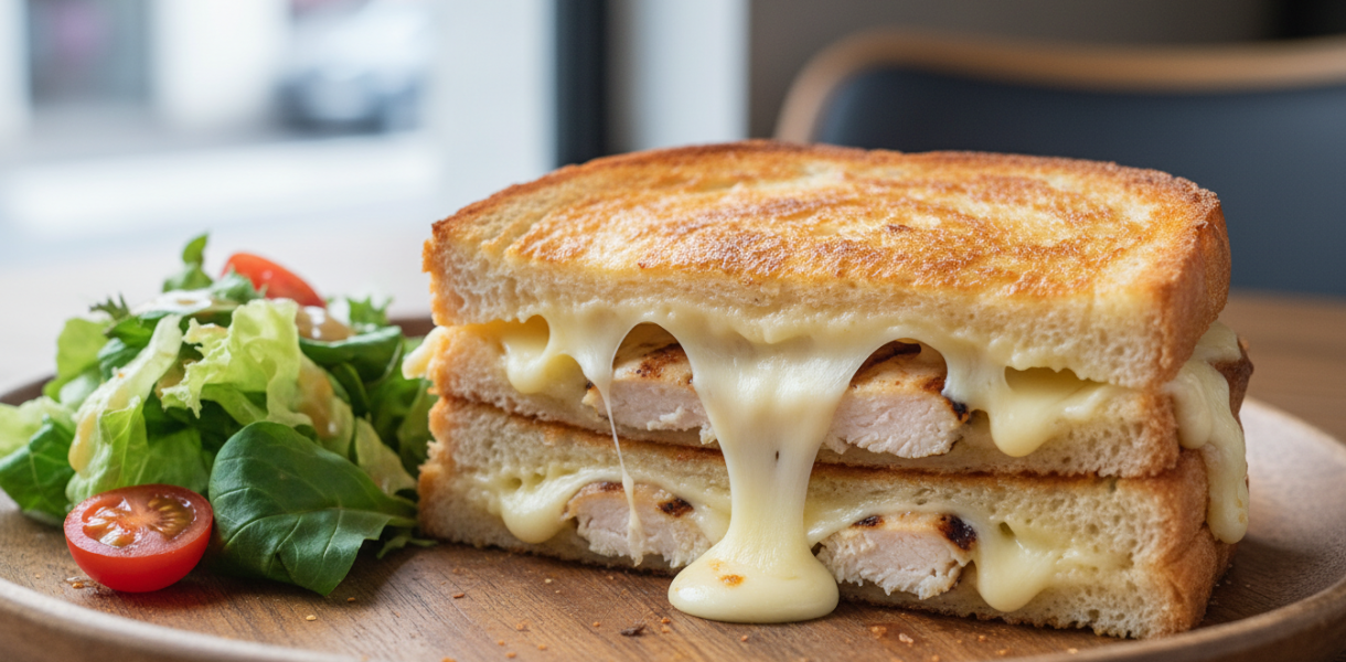 découvrez notre recette express de croque-monsieur au poulet et fromage frais, parfaite pour un repas savoureux et rapide à préparer.