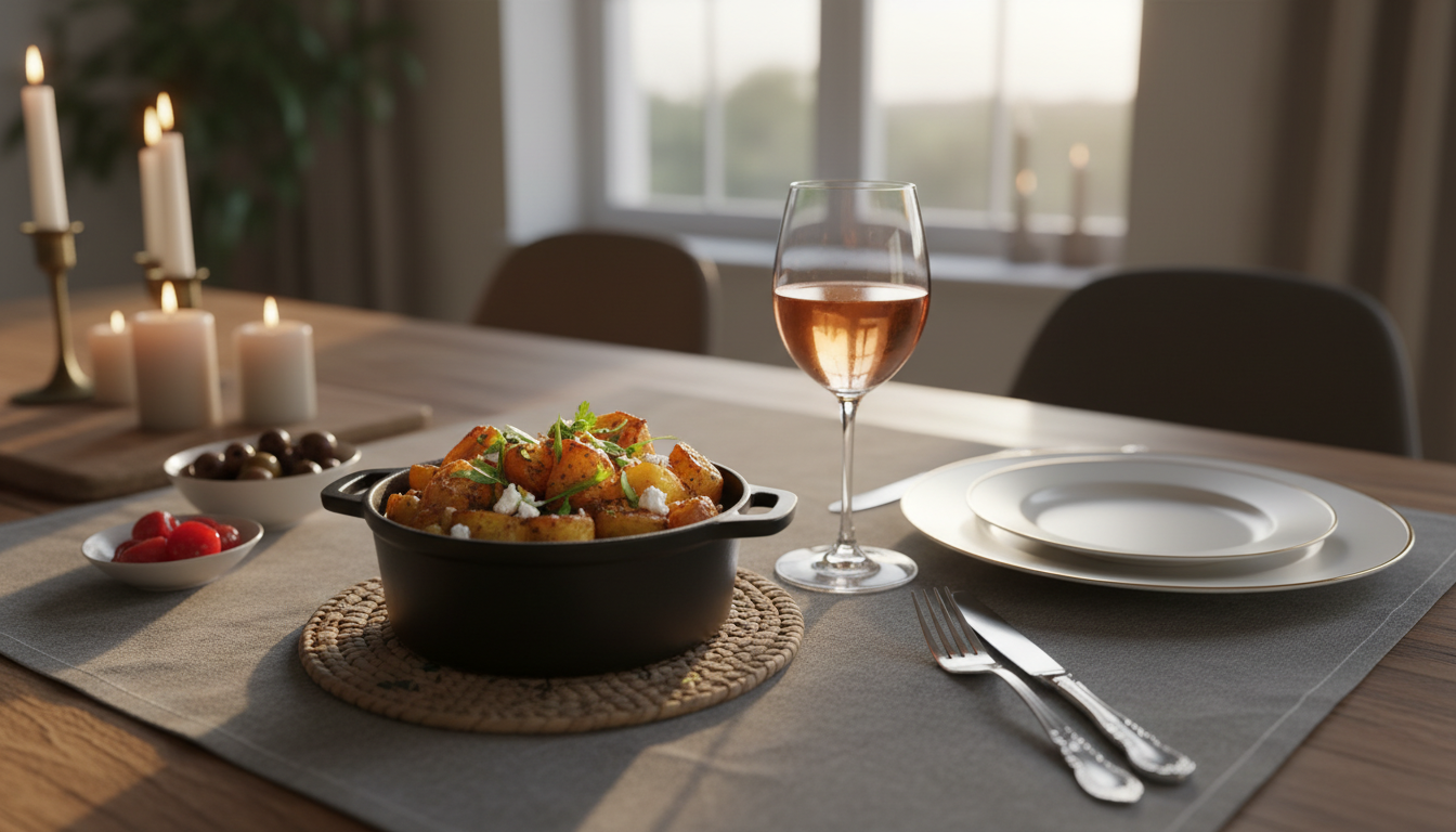 découvrez notre recette simple et savoureuse d'écrasé de pommes de terre à la méditerranéenne, parfaite pour un repas gourmand aux saveurs ensoleillées.