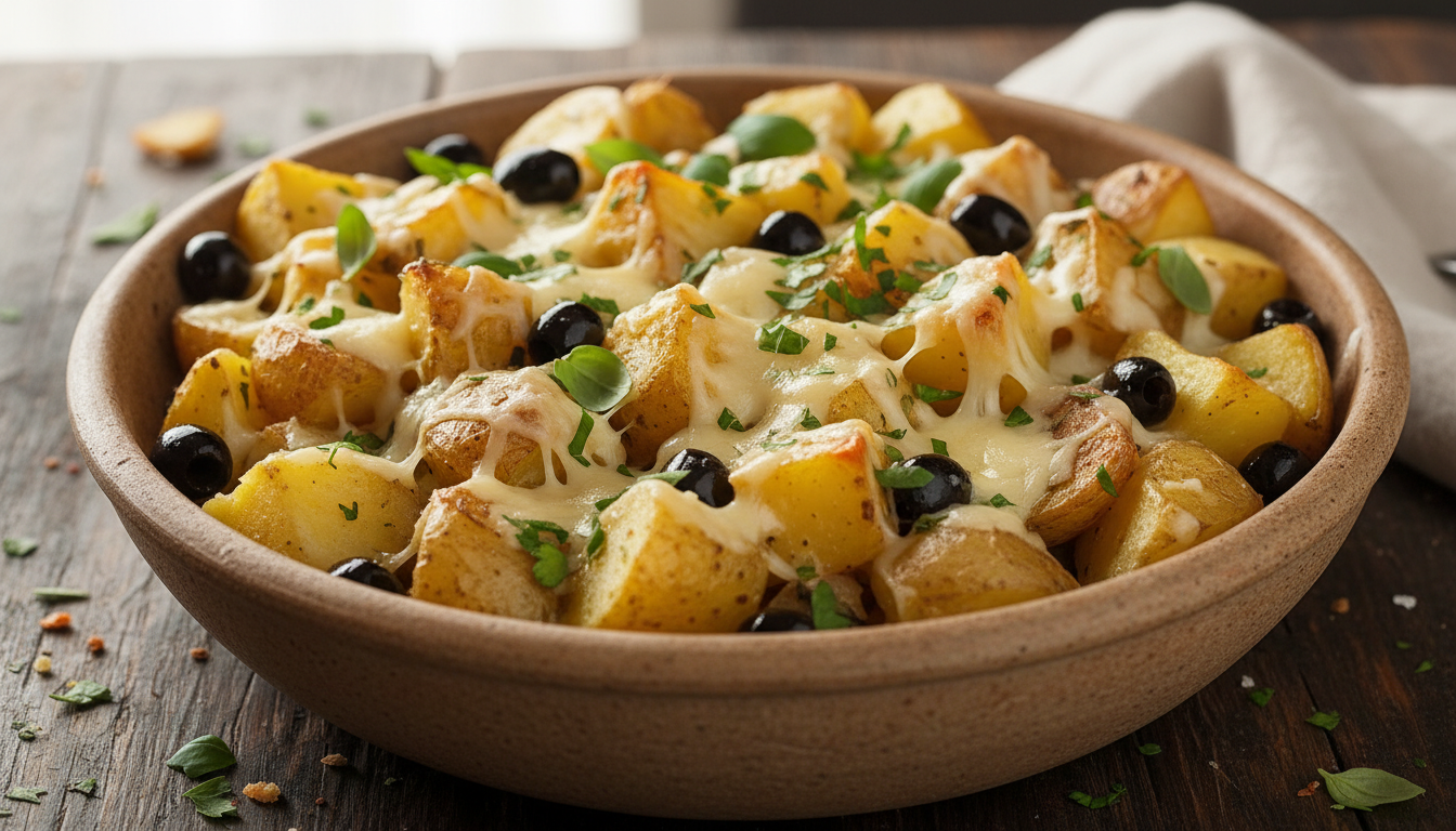 découvrez notre recette simple et savoureuse d'écrasé de pommes de terre à la méditerranéenne, parfaite pour un repas gourmand et facile à préparer.