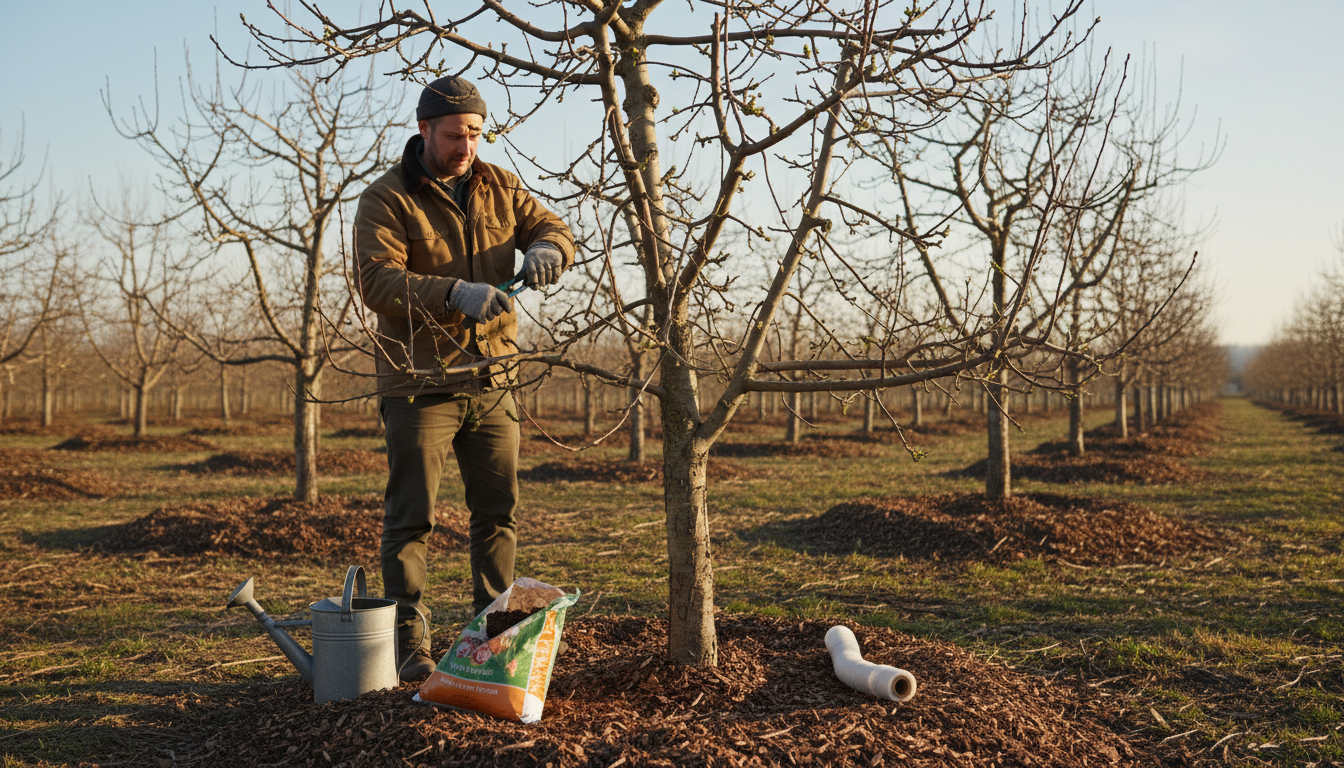 découvrez les gestes essentiels à adopter en février pour garantir la santé de vos arbres fruitiers et récolter des fruits abondants.