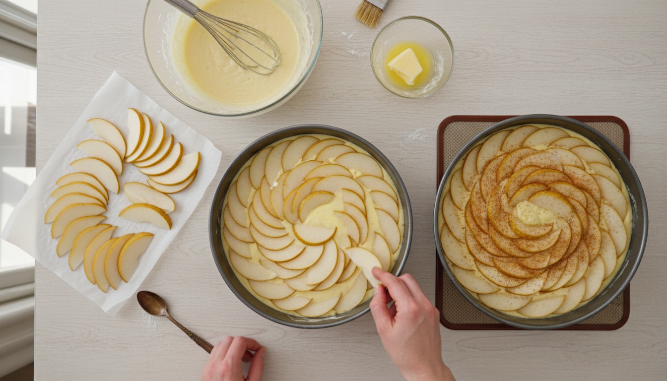 découvrez notre fondant aux poires, un dessert élégant avec un cœur coulant et une croûte dorée, irrésistiblement fondant, parfait pour partager en toute gourmandise.