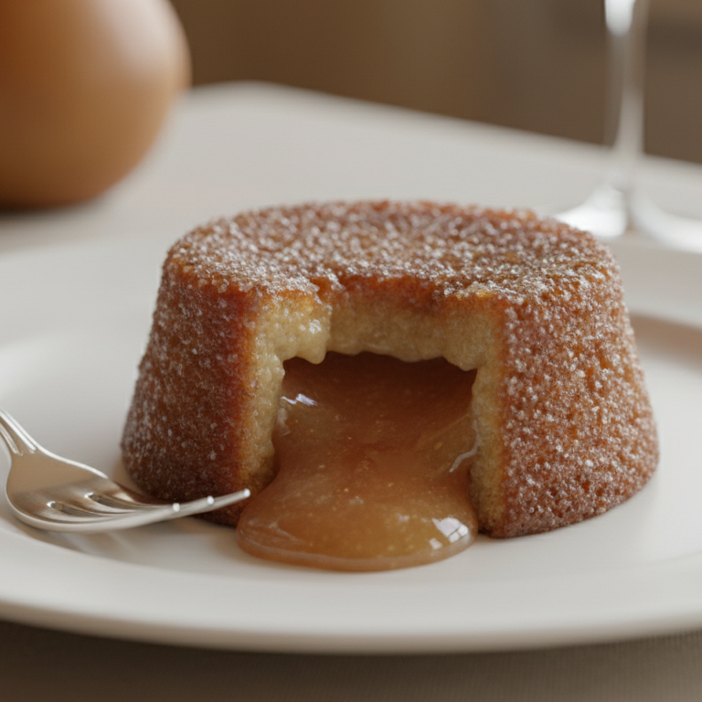 découvrez notre fondant aux poires, un dessert élégant avec un cœur coulant et une croûte dorée, irrésistiblement fondant, parfait à partager en famille ou entre amis.
