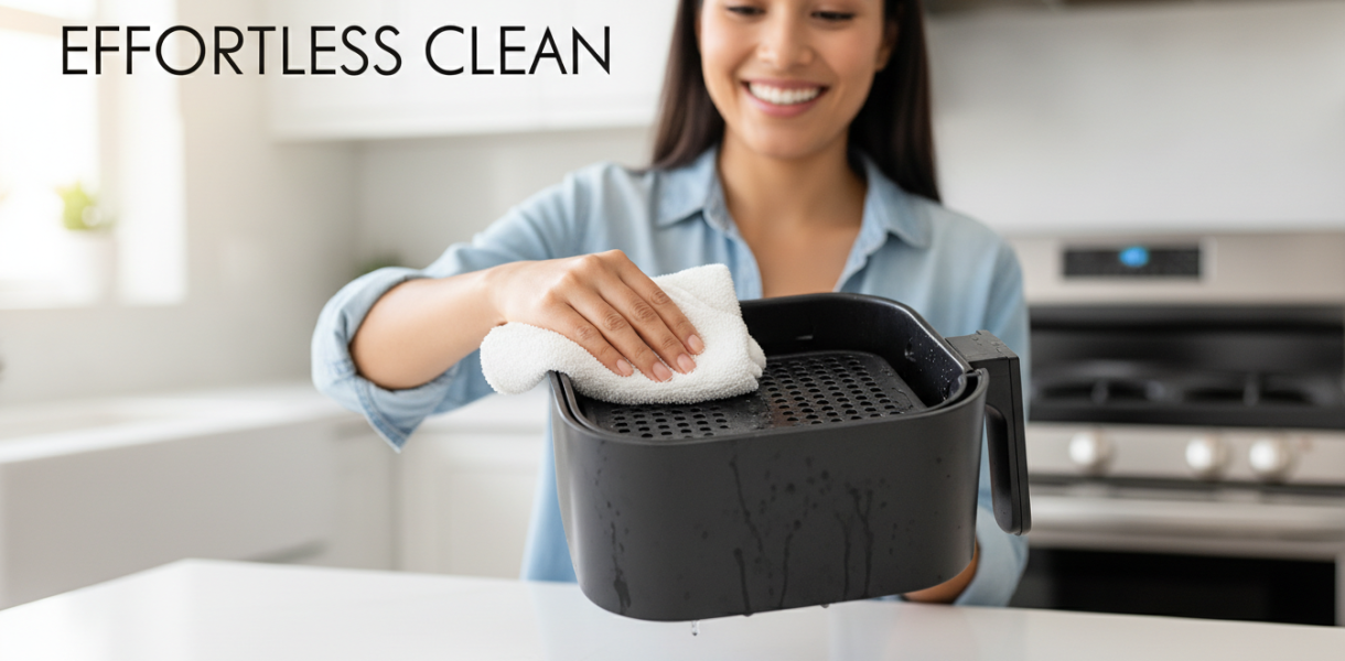 découvrez la friteuse à air 10l avec double compartiment et une puissance de 2600w, alliant efficacité et polyvalence pour des repas sains et rapides.