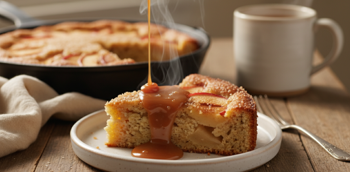 découvrez la recette rapide et facile du gâteau aux pommes à la poêle, une douceur réconfortante à préparer sans utiliser le four.