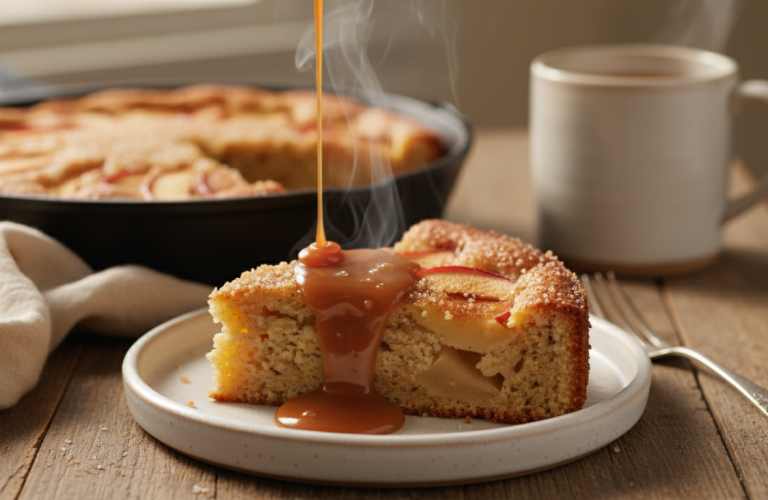 découvrez la recette rapide et facile du gâteau aux pommes à la poêle, une douceur réconfortante à préparer sans utiliser le four.