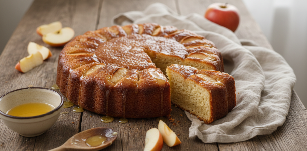 découvrez comment utiliser le beurre chaud pour caraméliser parfaitement votre gâteau aux pommes et réaliser un dessert savoureux digne d'un chef.