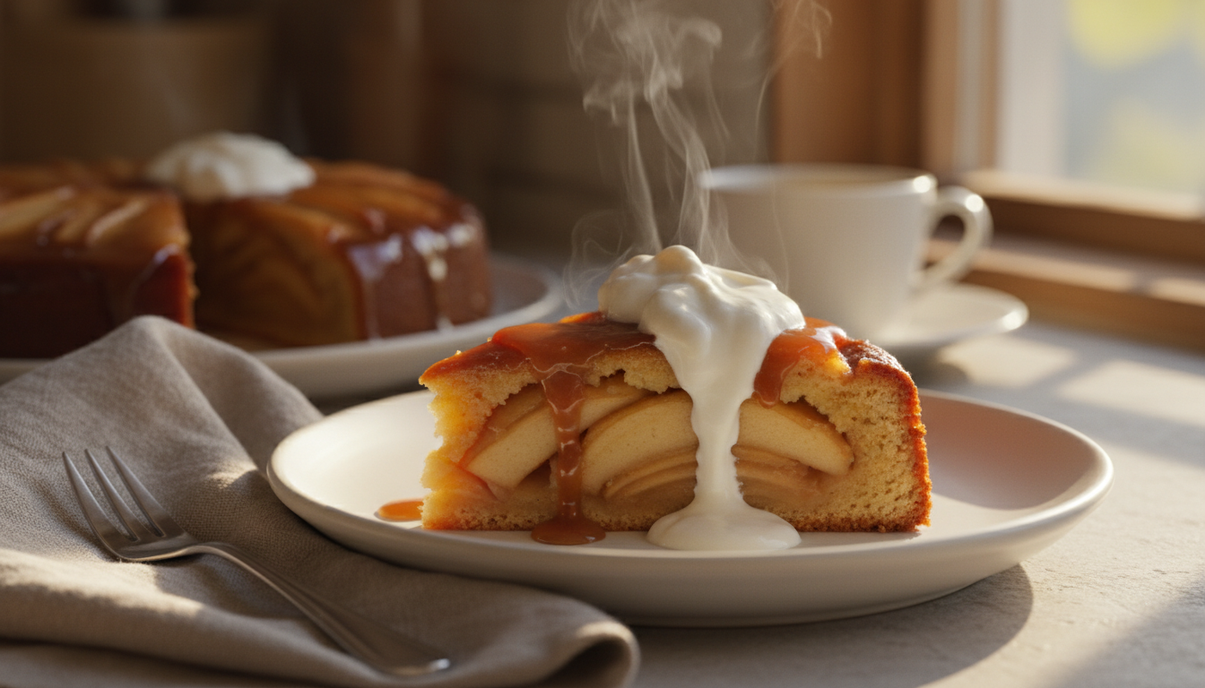 apprenez à réaliser un gâteau aux pommes irrésistible grâce au secret du beurre chaud, pour une caramélisation parfaite et un dessert digne des plus grands chefs.